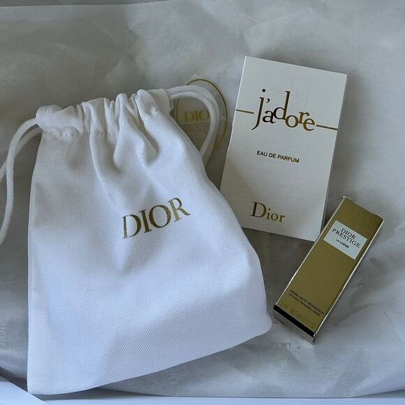 DIOR Prestige Intensive Repairing Crème Gift Set J’adore Pouch - Picture 1 of 4